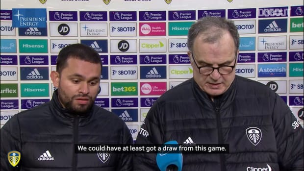 Bielsa: 'We had plenty of chances to draw or even to win'
